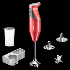 Outlet Bamix Mono D Stavblender 200 watt R&oslash;d