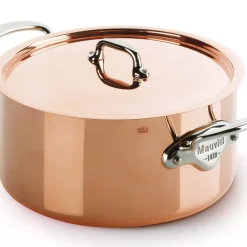 Sale Mauviel M'150S Gryde med låg Kobber/Stål
