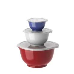 Discount Rosti NEW Margrethe Røreskålesæt 6 dele 6 dele R&oslash;d/Hvid/Blå