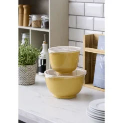 Clearance Rosti NEW Margrethe Røreskålesæt 4 dele 4 stk. Curry