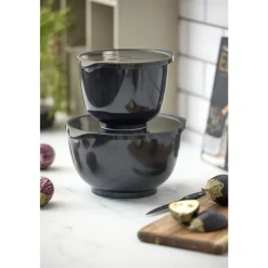 New Rosti NEW Margrethe Røreskålesæt 4 dele 4 stk. Carbon black