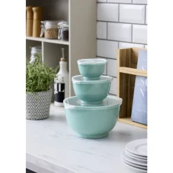 Outlet Rosti NEW Margrethe Røreskålesæt 6 dele 6 dele Nordic green