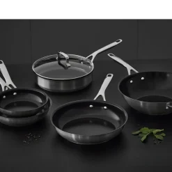 Best Morsø 79Nord Sauterpande med glaslåg Satin finish