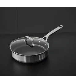 Best Morsø 79Nord Sauterpande med glaslåg Satin finish