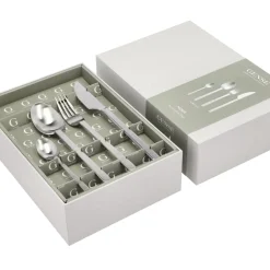 New Gense Norm Bestiksæt 16 dele Mat stål