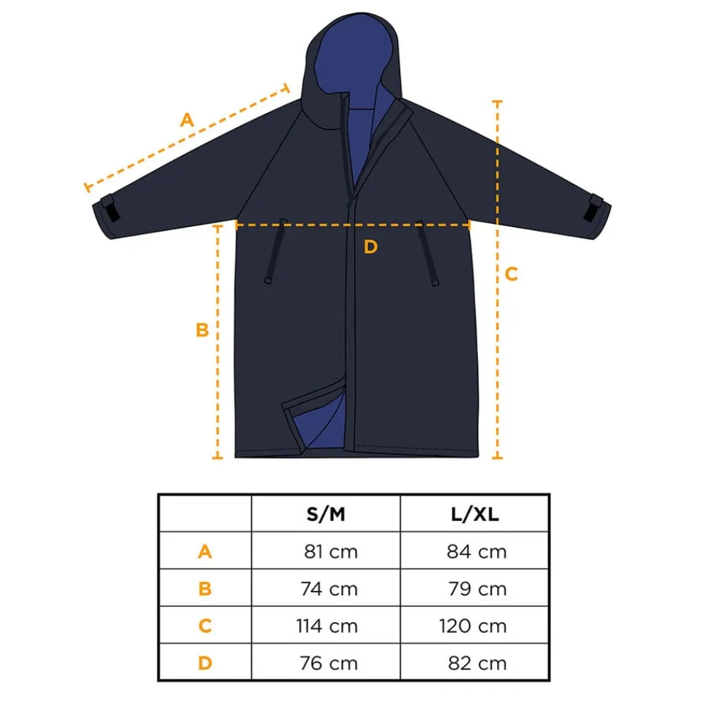 Best Södahl North Vinterbadekåbe Navy