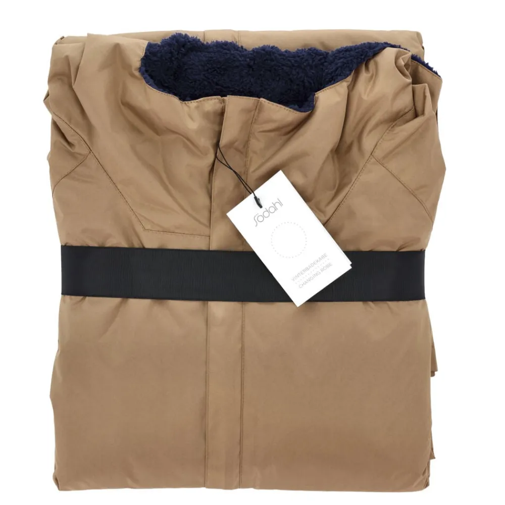 Södahl North Vinterbadekåbe Warm Taupe