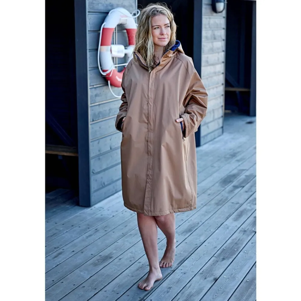 Södahl North Vinterbadekåbe Warm Taupe