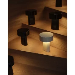 New Zone Denmark Oblong Lampe Warm Grey