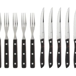 Hot Gense Old Farmer Classic Steakbestik/grillbestik 12 dele Stål/Tr&aelig;