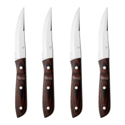 Online Gense Old Farmer Classic Steakkniv XL 4 stk. Stål/Tr&aelig;