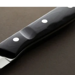 Outlet Gense Old Farmer Micarta Steakkniv XL 2 stk. Sort/Stål