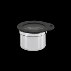 Online Rösle Opbevaringsdåse Stål/Sort/Glas