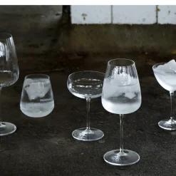 Outlet Luigi Bormioli Optica Rødvinsglas Bordeaux 4 stk. Klar