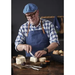 Online HOLM Ostebræt med 3 knive Akacie