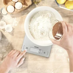 New Soehnle Page Comfort 300 slim Køkkenvægt S&oslash;lv