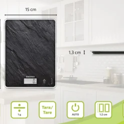 Best Soehnle Page Compact 300 Køkkenvægt Skifergrå