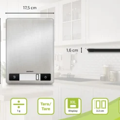 New Soehnle Page Profi 200 Køkkenvægt Stål