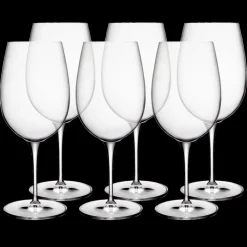 Online Luigi Bormioli Palace Rødvinsglas stort 6 stk. Klar