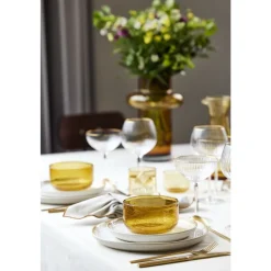 New Lyngby Glas Palermo Gold Cocktailglas 4 stk. Klar