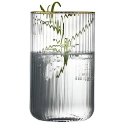 Lyngby Glas Palermo Gold Highball 4 stk. Klar