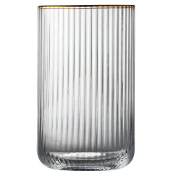 Lyngby Glas Palermo Gold Highball 4 stk. Klar