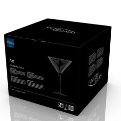 Online Lyngby Glas Palermo Gold Martiniglas 4 stk. Klar