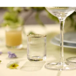 Clearance Lyngby Glas Palermo Gold Shotglas 6 stk. Klar