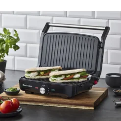 Best Nordic Sense Paninigrill 1600 watt Stål/Sort