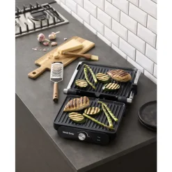 Discount Nordic Sense Paninigrill aft. plader 2000 watt Sort