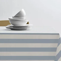 Online Södahl Parallel Akryldug m. antislip Linen blue