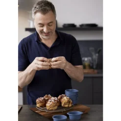 Sale By Tareq Taylor Pecan Cupcake-/Kanelsnegleform 6 stk. Indigo