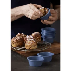 Sale By Tareq Taylor Pecan Cupcake-/Kanelsnegleform 6 stk. Indigo