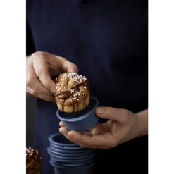 Sale By Tareq Taylor Pecan Cupcake-/Kanelsnegleform 6 stk. Indigo