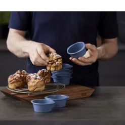 Sale By Tareq Taylor Pecan Cupcake-/Kanelsnegleform 6 stk. Indigo