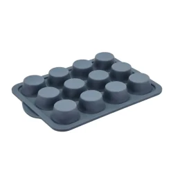 Discount By Tareq Taylor Pecan Muffinform til 12 stk. Indigo