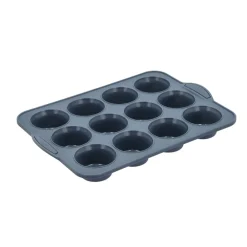 Discount By Tareq Taylor Pecan Muffinform til 12 stk. Indigo