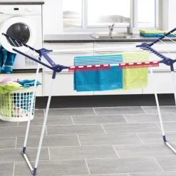 Discount Leifheit Pegasus 150 Tørrestativ Blå