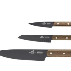 Lion Sabatier International Phenix Walnut Knivsæt 3 dele Standard