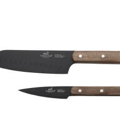 Clearance Lion Sabatier International Phenix Walnut Knivsæt 2 dele Standard
