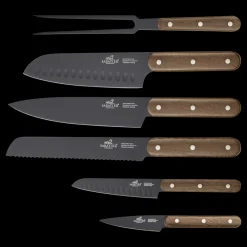 Best Lion Sabatier International Phenix Walnut Knivsæt 6 dele Standard