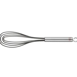 Online Rösle Piskeris fladt Stål/Sort