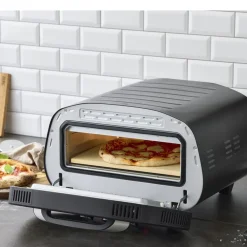 Online Nordic Sense Pizzaovn elektrisk 2200 watt Sort/S&oslash;lv