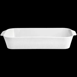 Sale Pillivuyt Plissé Fad dybt Hvid