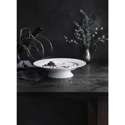 Sale Pillivuyt Plissé Fad på fod Hvid