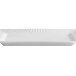 Outlet Pillivuyt Plissé Fad rektangulært Hvid