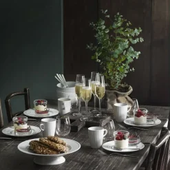 Discount Pillivuyt Plissé Krus Hvid