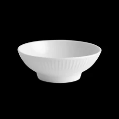 Sale Pillivuyt Plissé Skål på fod Hvid