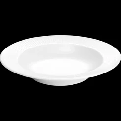 Clearance Pillivuyt Plissé Tallerken dyb Hvid