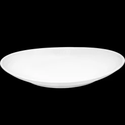 Outlet Pillivuyt Plissé Tallerken oval Hvid